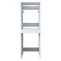 Hanah Home KD113 - 3856 Armario de Baño Blanco 66.6x189x65 cm